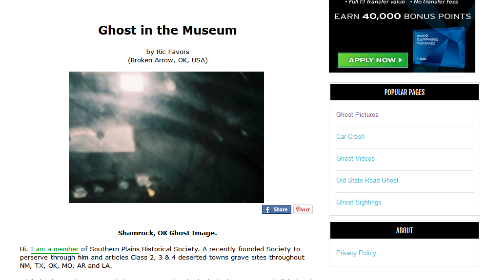 Ghosts and Stories